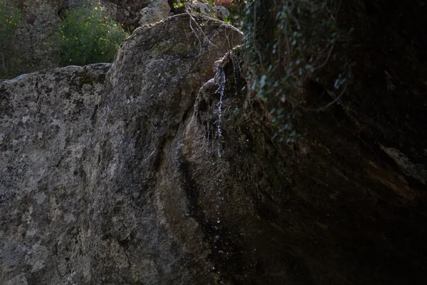Natureza pedras caverna pedra — Fotografia de Stock