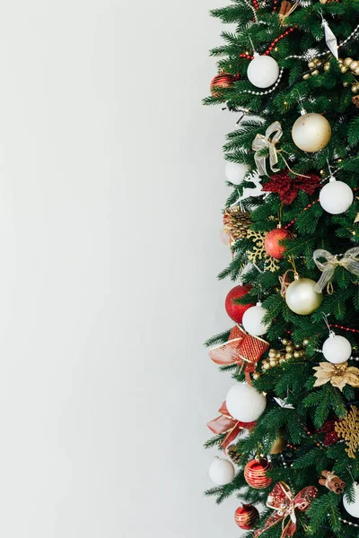 Decorazione Dell Albero Natale Capodanno — Foto Stock