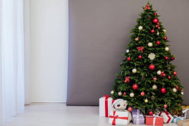 Yılbaşı ağacı dekoru için dekorasyon.