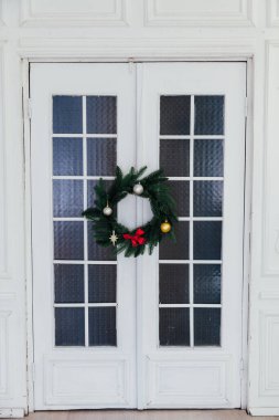 Yeni Yıl Arifesi Noel Evi Noel Ağacı Hediyeleri