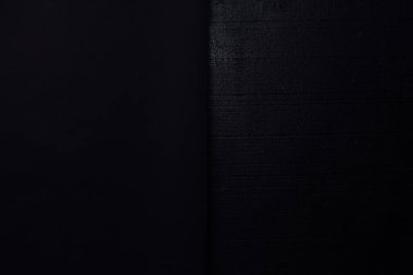 Siyah desenli tavan arası duvar dokusu arka planı