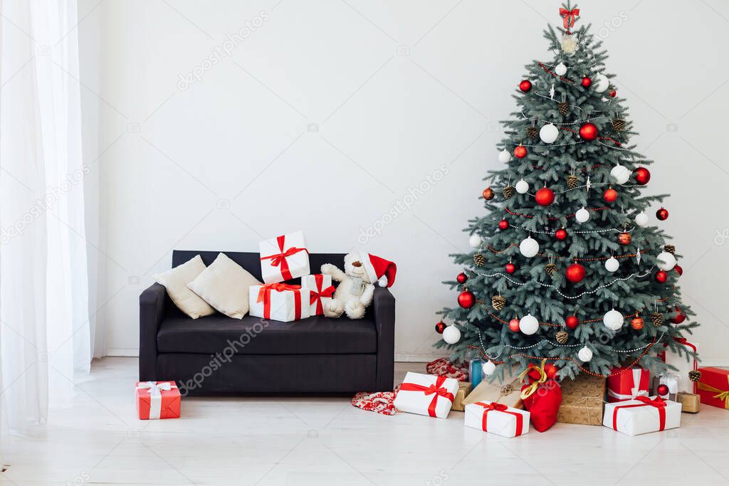 New Years Eve Christmas Tree With Gifts Decor House