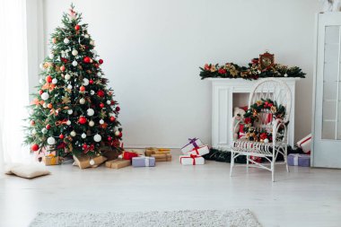 Yılbaşı arifesi Noel Ağacı ve Dekorasyon Evi