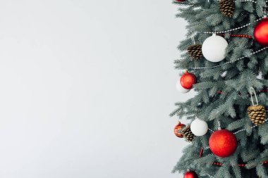 Beyaz Oda Noel Ağacı Hediyeler Yeni Yıl Kış Odası Sahnesi