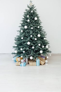 decor New Year holiday Christmas tree gifts