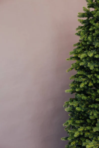 Nový rok vánoční dárky vánoční stromeček — Stock fotografie