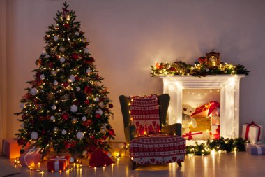 Noel ağacı ışıkları Noel arifesi tatili