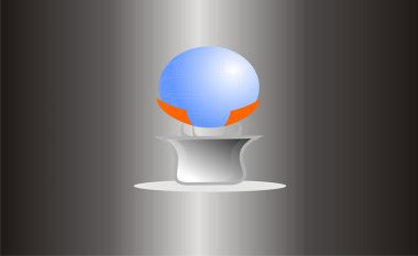 Dünya'nın çekirdek diyagramı vektör çizim