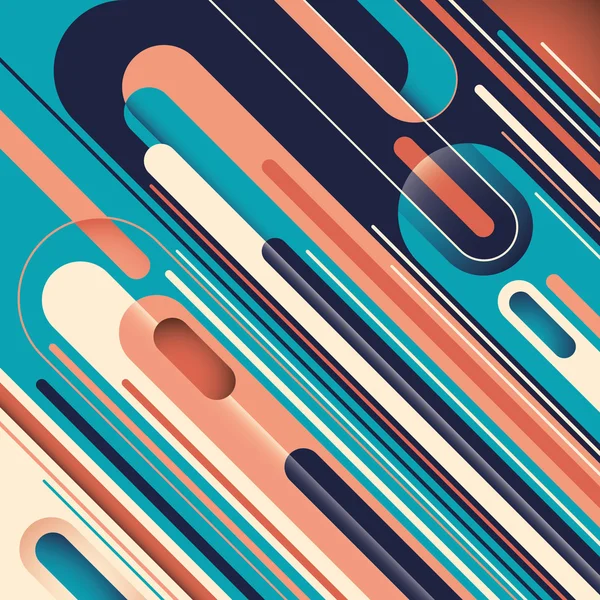 Abstrakt illustration i färg. — Stock vektor