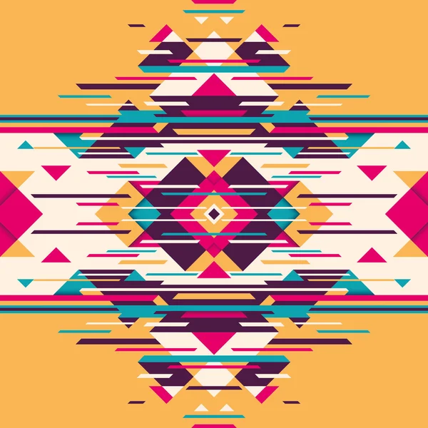 Açısal şekillerle soyut illüstrasyon.