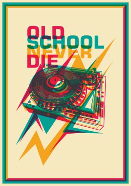 Gramofon Retro poster.