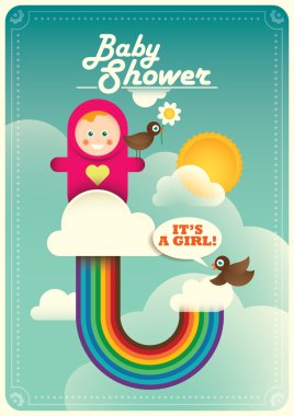 bebek partisi posteri.