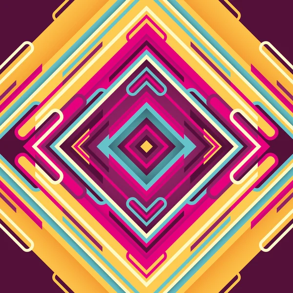 Diseño abstracto con elementos coloridos . — Vector de stock