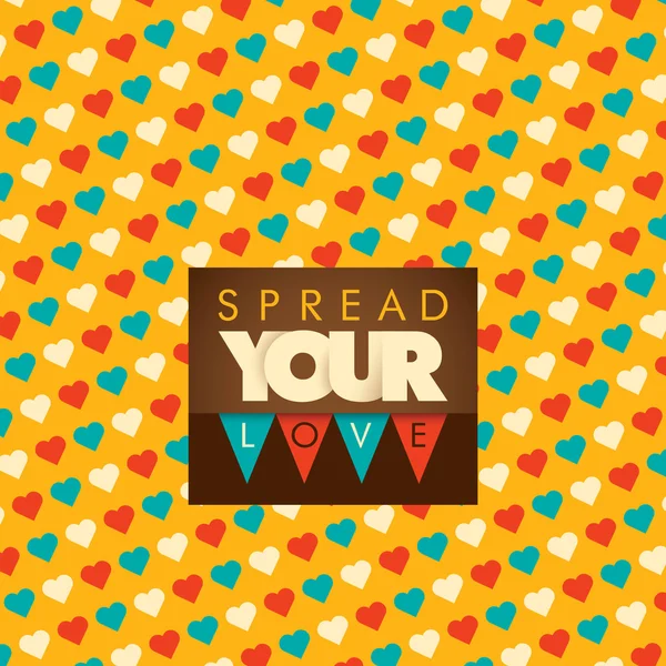 Aşk arkaplan tasarımı.