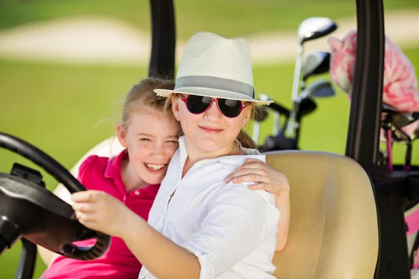 Crianças no golfe — Fotografia de Stock