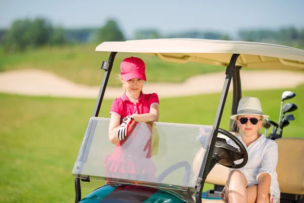 Crianças no golfe — Fotografia de Stock