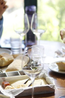 Lezzetli yiyeceklerin yakın görüntüsü