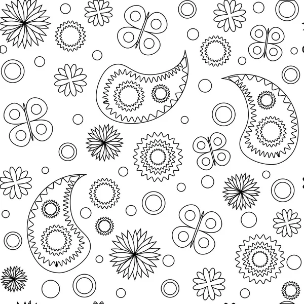 Vektör çiçek deseni