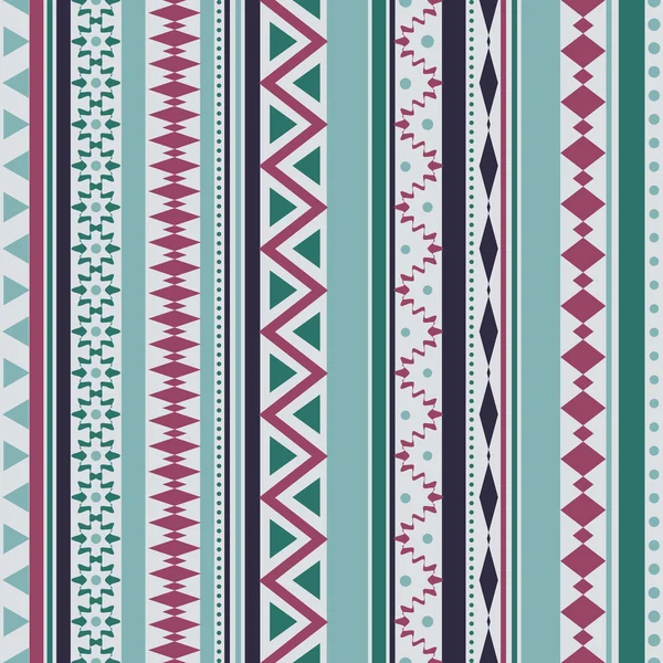 Modèle de texture tribal vectoriel sans couture — Image vectorielle