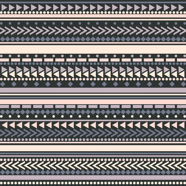 Padrão de textura tribal vetor sem costura —  Vetores de Stock