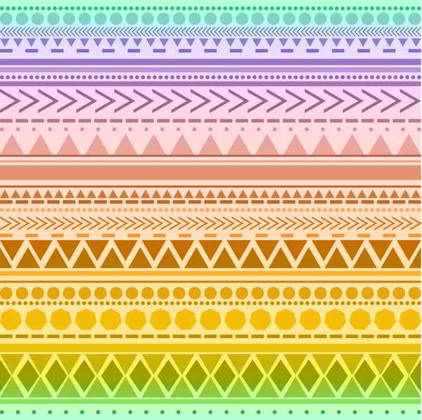 Textura tribal vectorial sin costuras — Archivo Imágenes Vectoriales