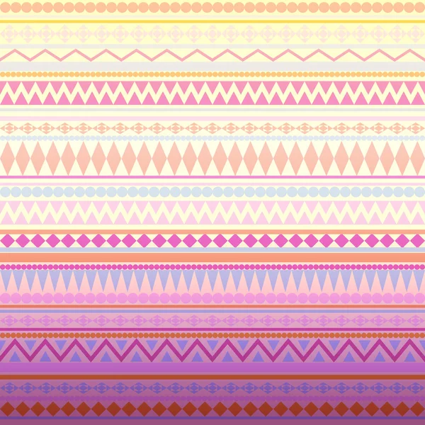 Modèle de texture tribal vectoriel sans couture — Image vectorielle