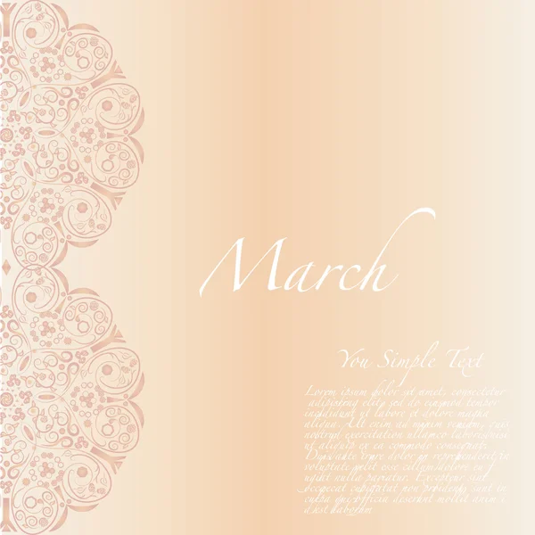 Dia da mulher, 8 de março —  Vetores de Stock