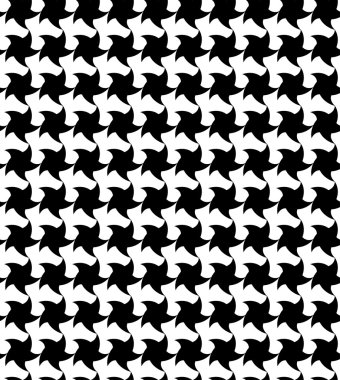 Yıldızlı kusursuz desen.