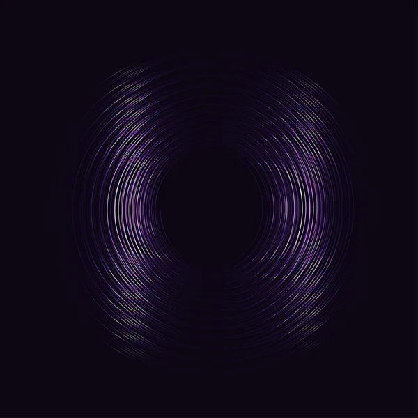 Purple Glowing Rings — Vector de stoc