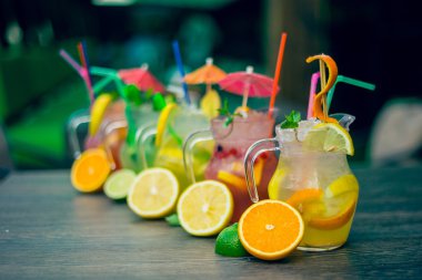 kokteyl limonata parti suyu nane tonik