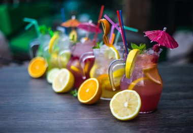 kokteyl limonata parti suyu nane tonik