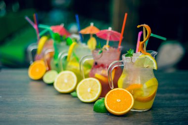 kokteyl limonata parti suyu nane tonik