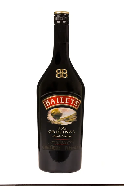 Reading Moldova 7 Nisan 2016: Baileys Irish Cream, İrlandalı Gilbeys tarafından üretilen İrlanda viskisi ve krema bazlı likördür. Marka şu anda Diageo ait.