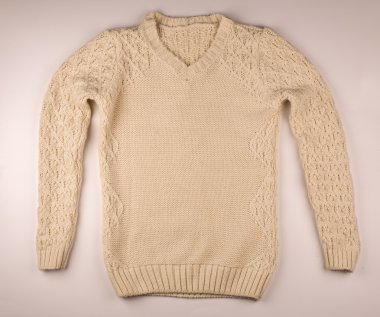 beyaz izole kış kazak