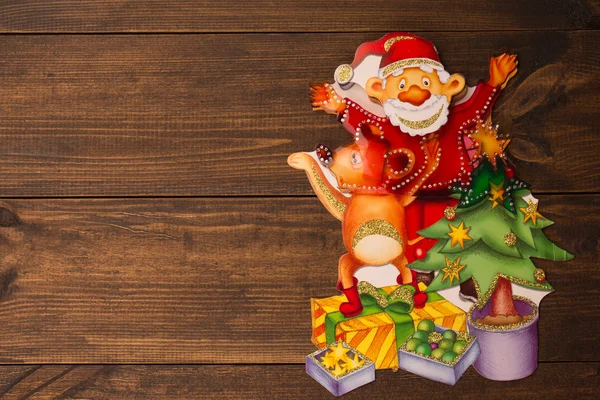 Christmas tree and Christmas decorations — Stock Photo, Image
