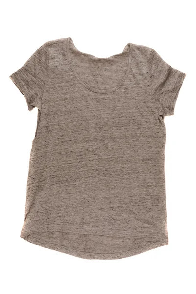 Modello di tshirt grigio pronto per la tua grafica . — Foto Stock