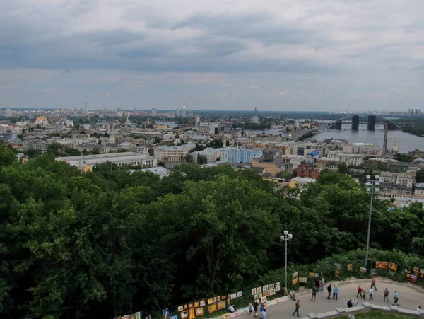 Kiev Capital Ucraniana Ciudades Antiguas Ucrania Calle Plazas Ciudad Ciudades — Foto de Stock