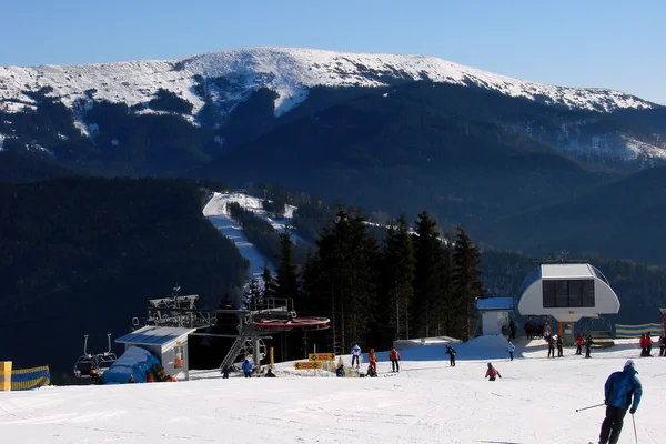 Dağ Kayak Merkezi Bukovel Karpat Dağları'nda