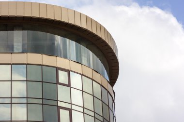 Parlak cam pencere modern gökdelen Binası