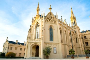 Çek Cumhuriyeti, Moravya 'daki Lednice Şatosu. UNESCO Dünya Mirası Alanı.