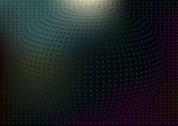 Abstracte donkere geometrische dynamische spectaculaire vector achtergrond doet denken aan de ellips — Stockvector