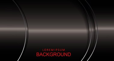 Bej renkli, yarı dairesel perdeli hafif kenarlı bir kompozisyon.