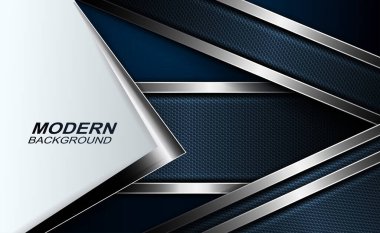 Ok ve dikdörtgen çerçeveli mavi geometrik doku tasarımı