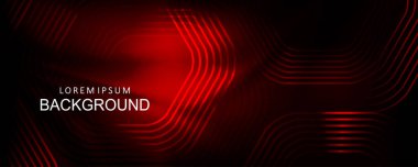 İnce çizgilerden gelen eğimli, geometrik şekilli kırmızı zemin yuvarlak köşeli bir çokgen.