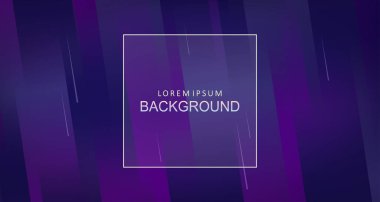 Çizgili geometrik kompozisyon mavi ve mor bir gradyan, geniş çizgiler eğimli çizilir.