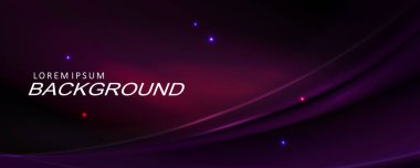 Mor tonda bir gradyanı olan soyut kompozisyon, kumaş kıvrımlarının taklidi..