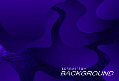 Mavi, oval soyut şekilli, keskin dikenli bir bileşim..