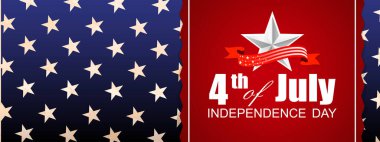 Yıldızlı resmi mavi kart, kare kırmızı çerçeve, tasarım bileşeni