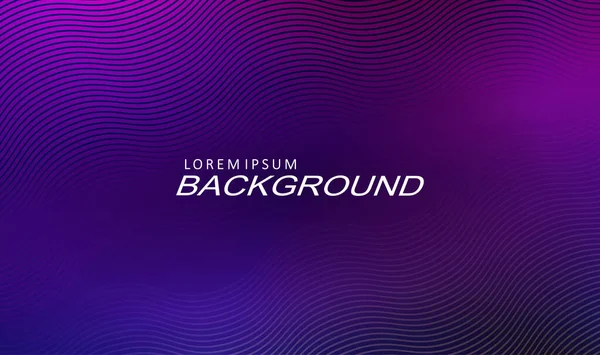 Mavi ve mor renklerin gradyanı, ince dalgalı çizgiler.