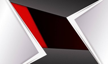 Dokulu geometrik tasarım, oklu beyaz köşe, eğimli perdeler..